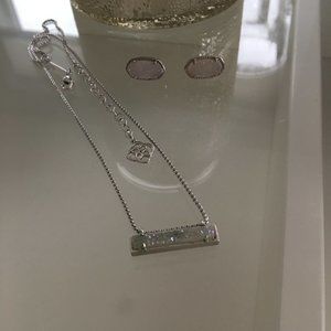 Kendra Scott: Necklace and Earrings